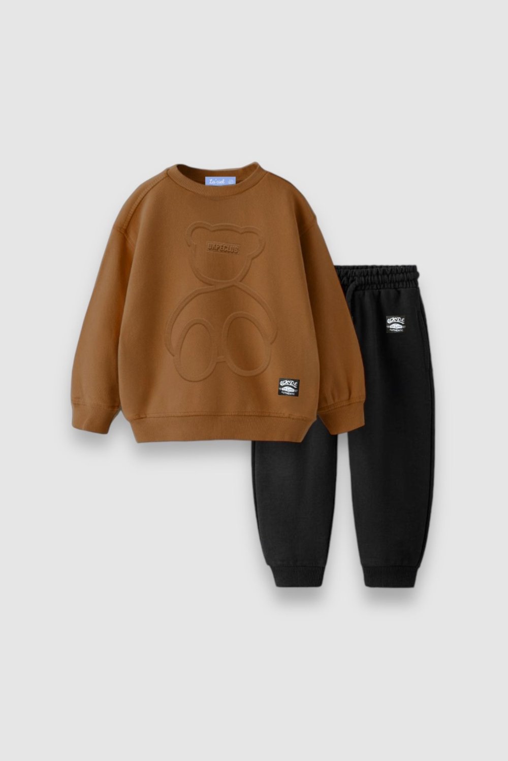 La'ciel Paris Kahve Bear Eşofman Takımı