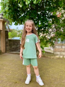 Hi Yazılı Yeşil Takım