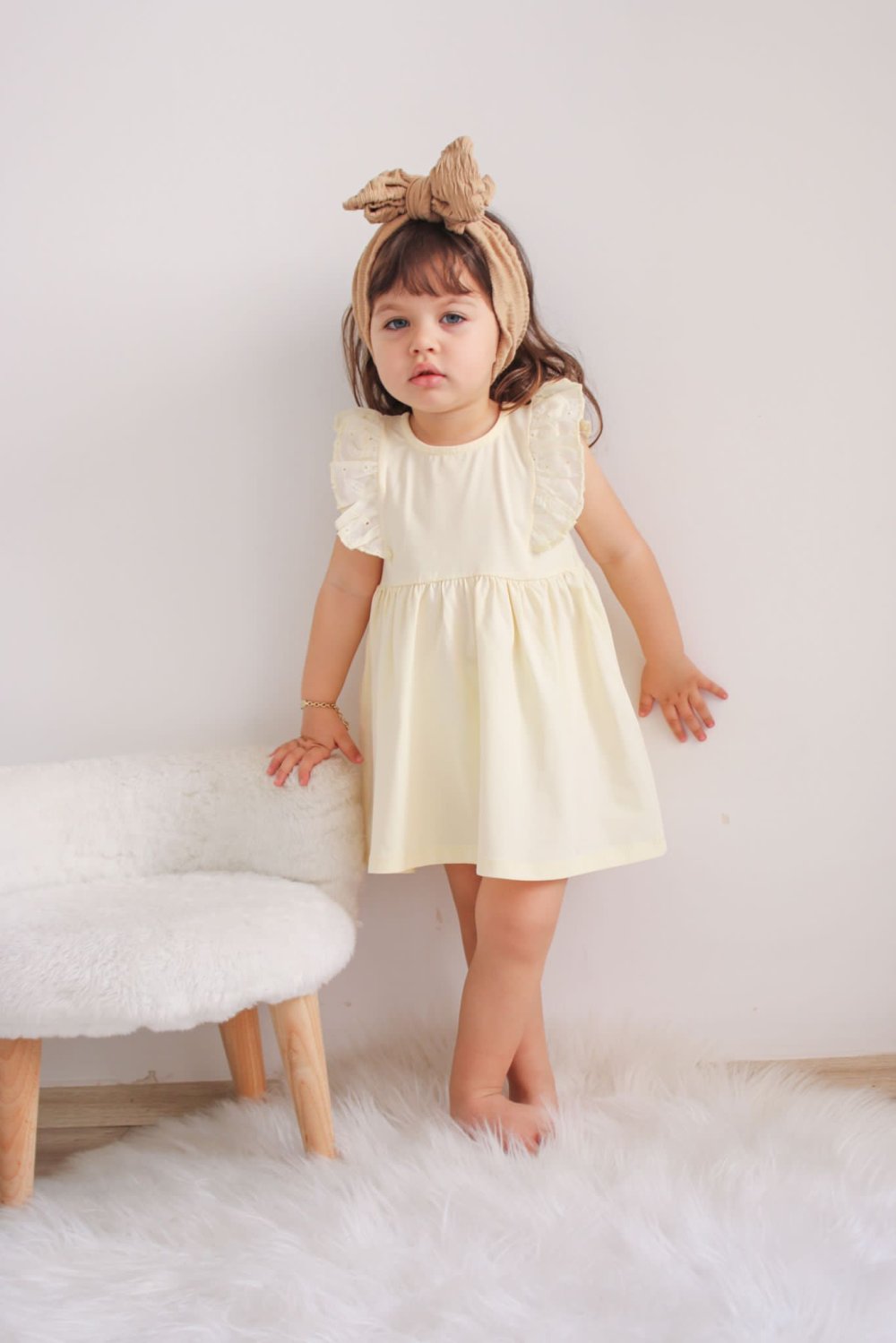 Dantel Detaylı Elbise 