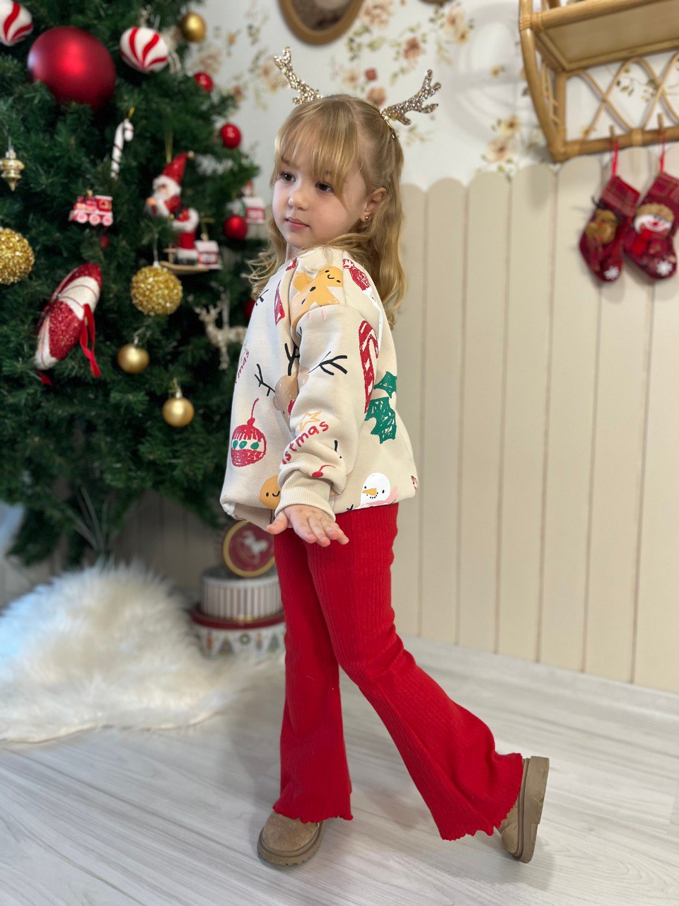 Yeni Yıl Temalı Eşofman Takımı 