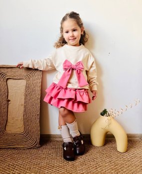 Fiyonklu Etekli Takım