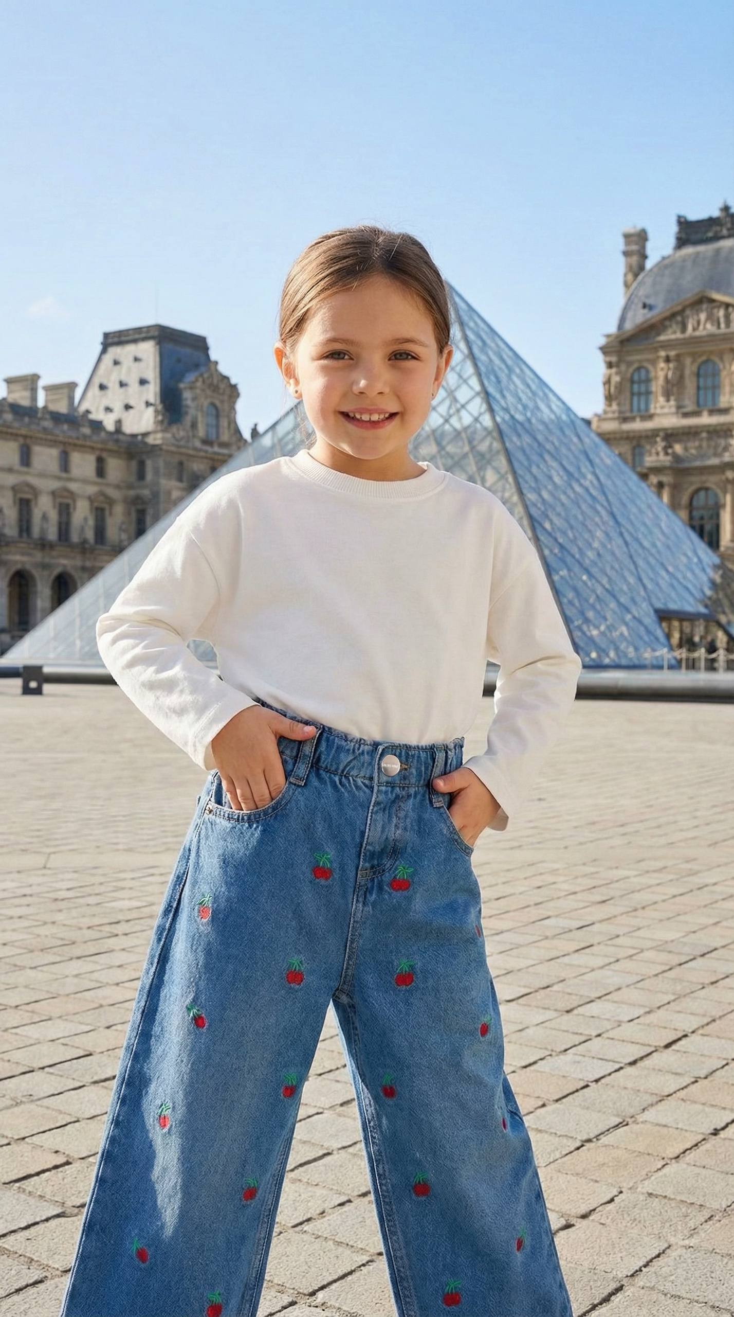 La'ciel Paris Cherry Demin Jean 