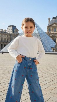 La'ciel Paris Cherry Demin Jean 