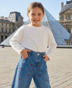 La'ciel Paris Cherry Demin Jean