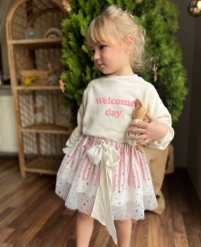 Karnaval Katlı Kız Çocuk Etek