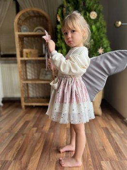 Karnaval Katlı Kız Çocuk Etek 