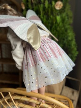 Karnaval Katlı Kız Çocuk Etek 