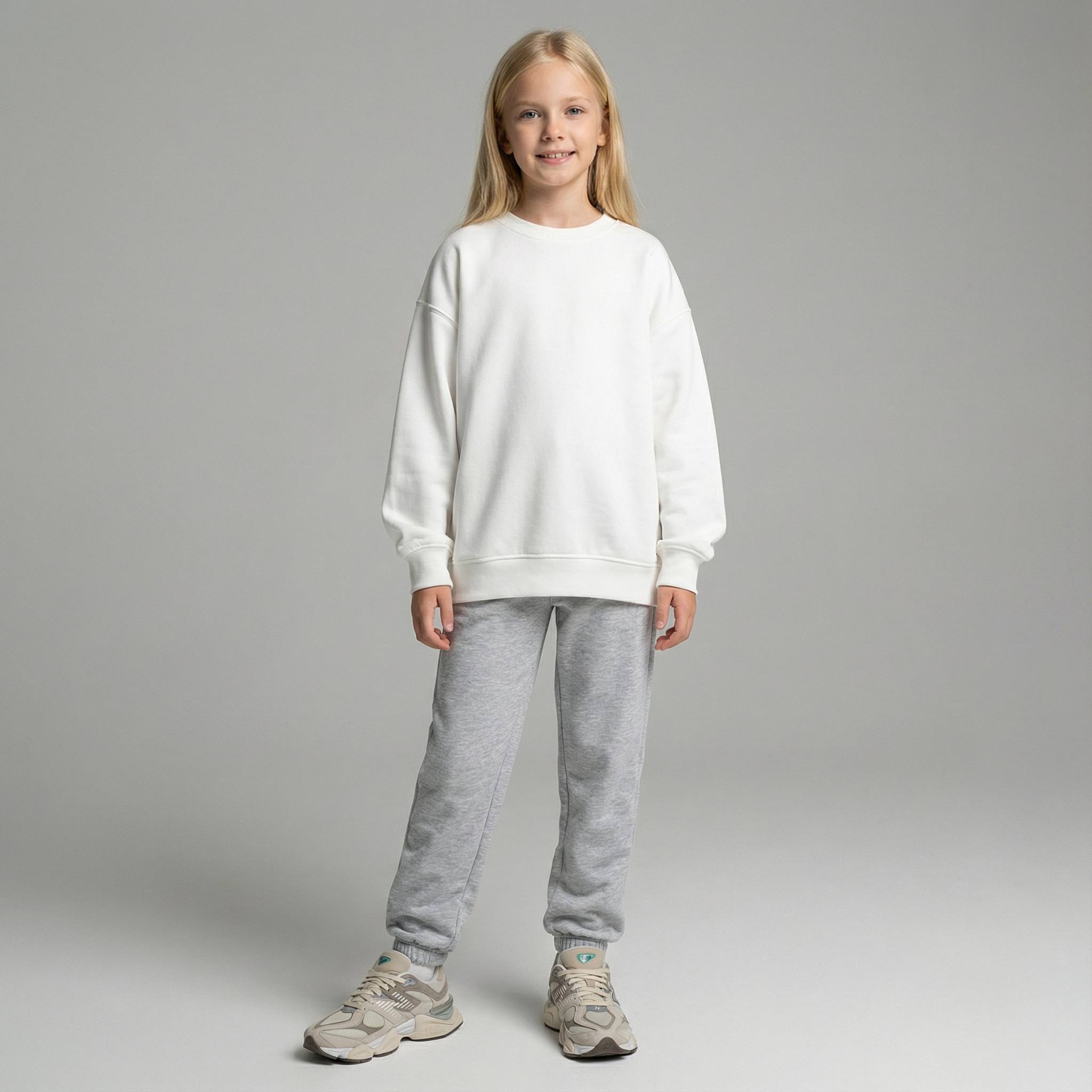 Gri Jogger Eşofman Alt 