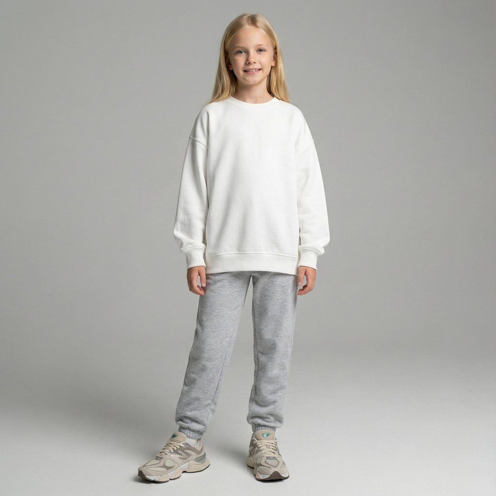 Gri Jogger Eşofman Alt 