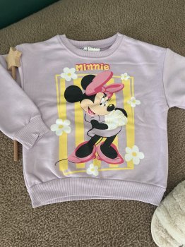 LiLa Renkli Minie Baskılı Fitilli Taytlı Takım