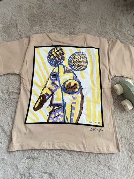 Vizon Renkli Mickey Baskılı Şortlu Takım