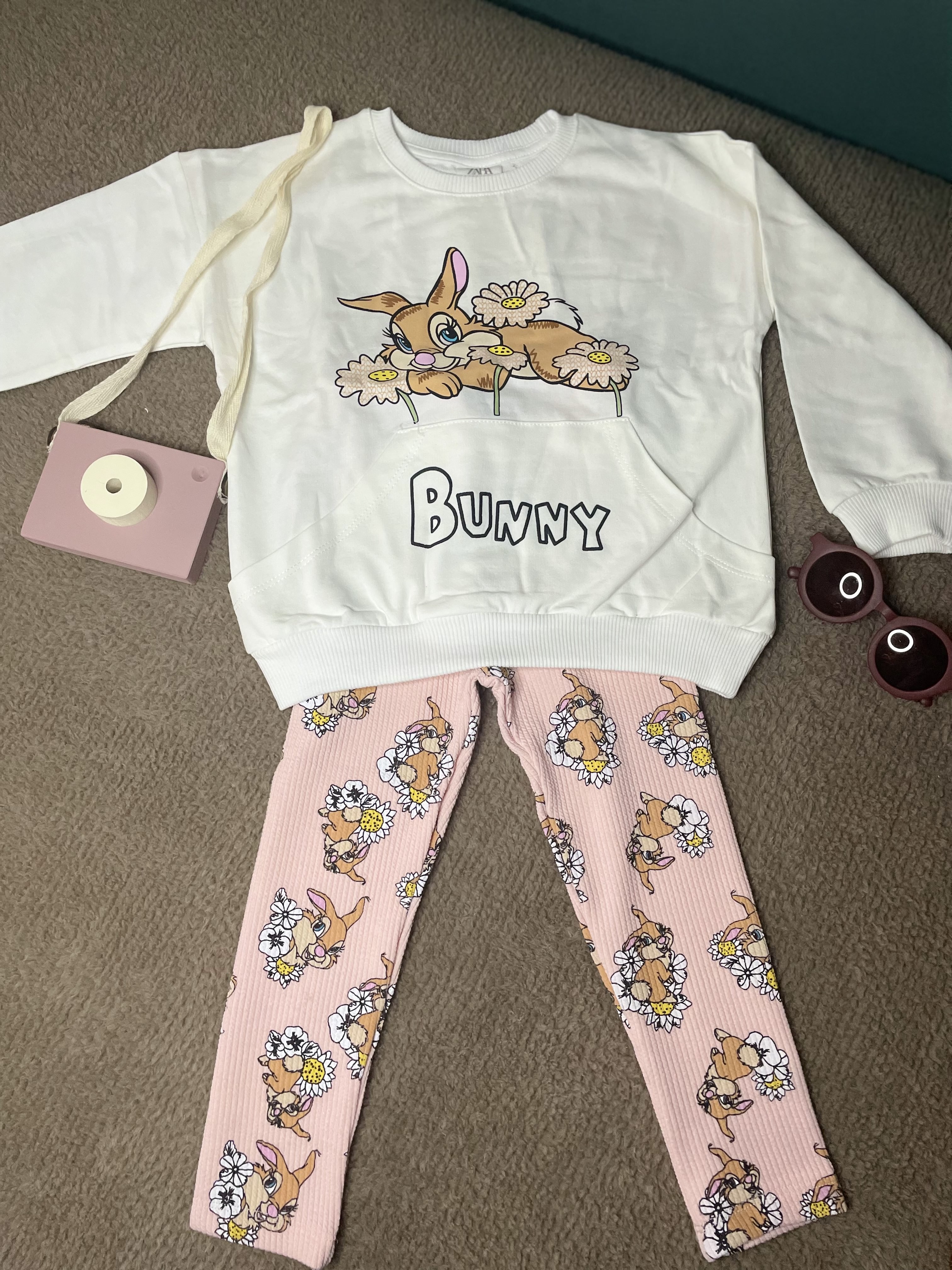 Bunny Baskılı Eşorfman Takım