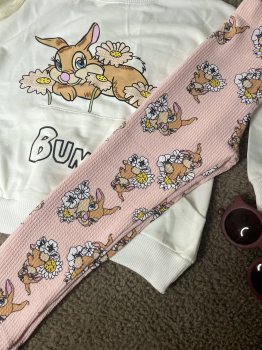 Bunny Baskılı Eşorfman Takım