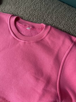 Pembe Sweat Tütülü Elbise 