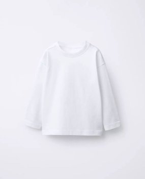 La'ciel Paris Beyaz Uzun Kollu Tişört