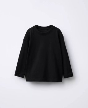 La'ciel Paris Siyah Uzun Kollu Tişört