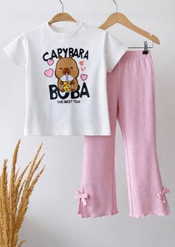 CAPYBARA %100 Pamuk Yazlık Takım 