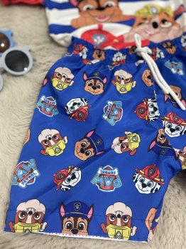 Paw Patrol Baskılı Erkek Mayo