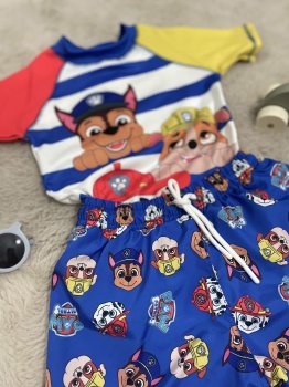 Paw Patrol Baskılı Erkek Mayo