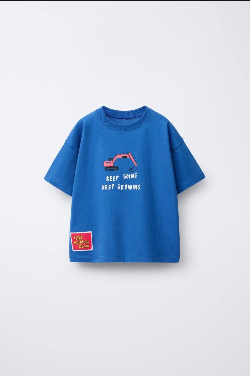 Mavi Keep Going Tişört