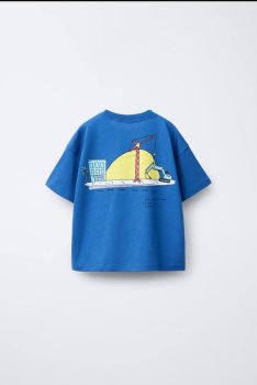 Mavi Keep Going Tişört