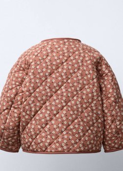 Çiçek Kapitoneli Ceket