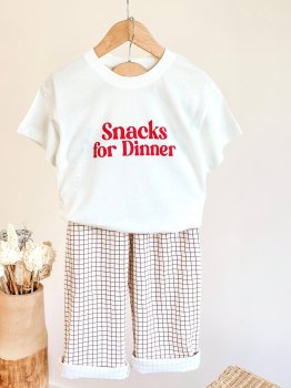 Unisex SNACK'S DİNNER Takım