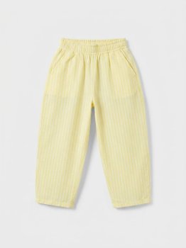 La'ciel Unisex Çizgili Balon Pantolon 