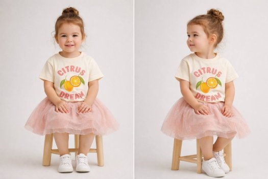 Citrus Dream Tütü Etek Takım