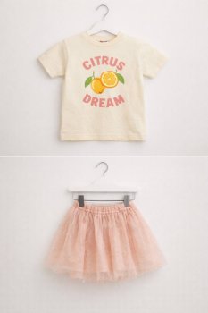 Citrus Dream Tütü Etek Takım