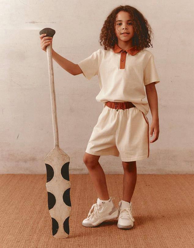 La'ciel Paris Yakalı Logo Nakışlı Takım 