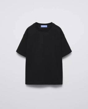 La'ciel Paris Siyah %100 Pamuk Basic