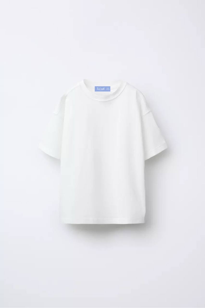 La'ciel Paris Beyaz %100 Pamuk Basic