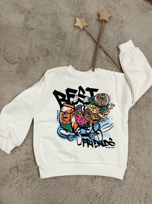 Best Baskılı Sweatshirt