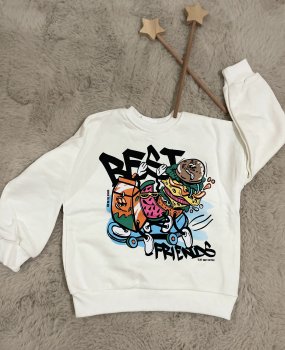 Best Baskılı Sweatshirt