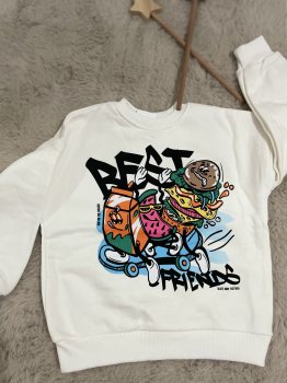 Best Baskılı Sweatshirt