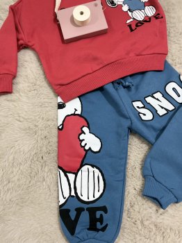 Snoopy Baskılı Takım 