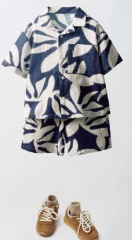 La'ciel Paris Yapraklı Keten Takım