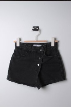 Vintage Bermuda Şort Etek 