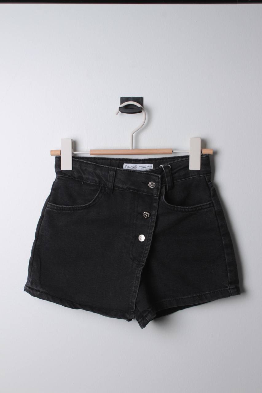 Vintage Bermuda Şort Etek 