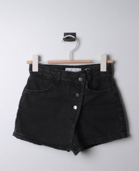 Vintage Bermuda Şort Etek