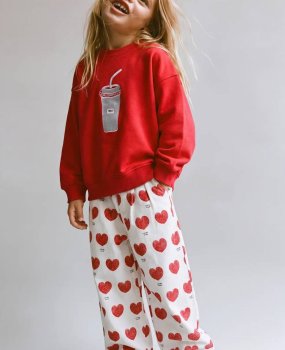 La'ciel Paris Baskılı Sweatshirt