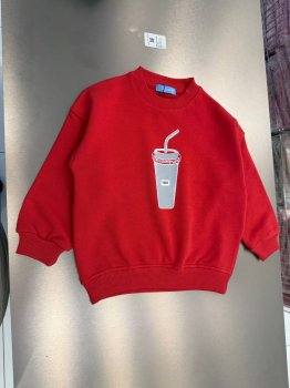 La'ciel Paris Baskılı Sweatshirt