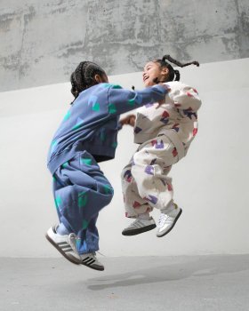 La'ciel Paris Geometrik Desenli Eşofman Takımı 