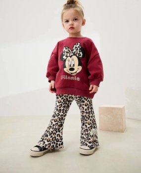 Minnie Leopar Taytlı Takım