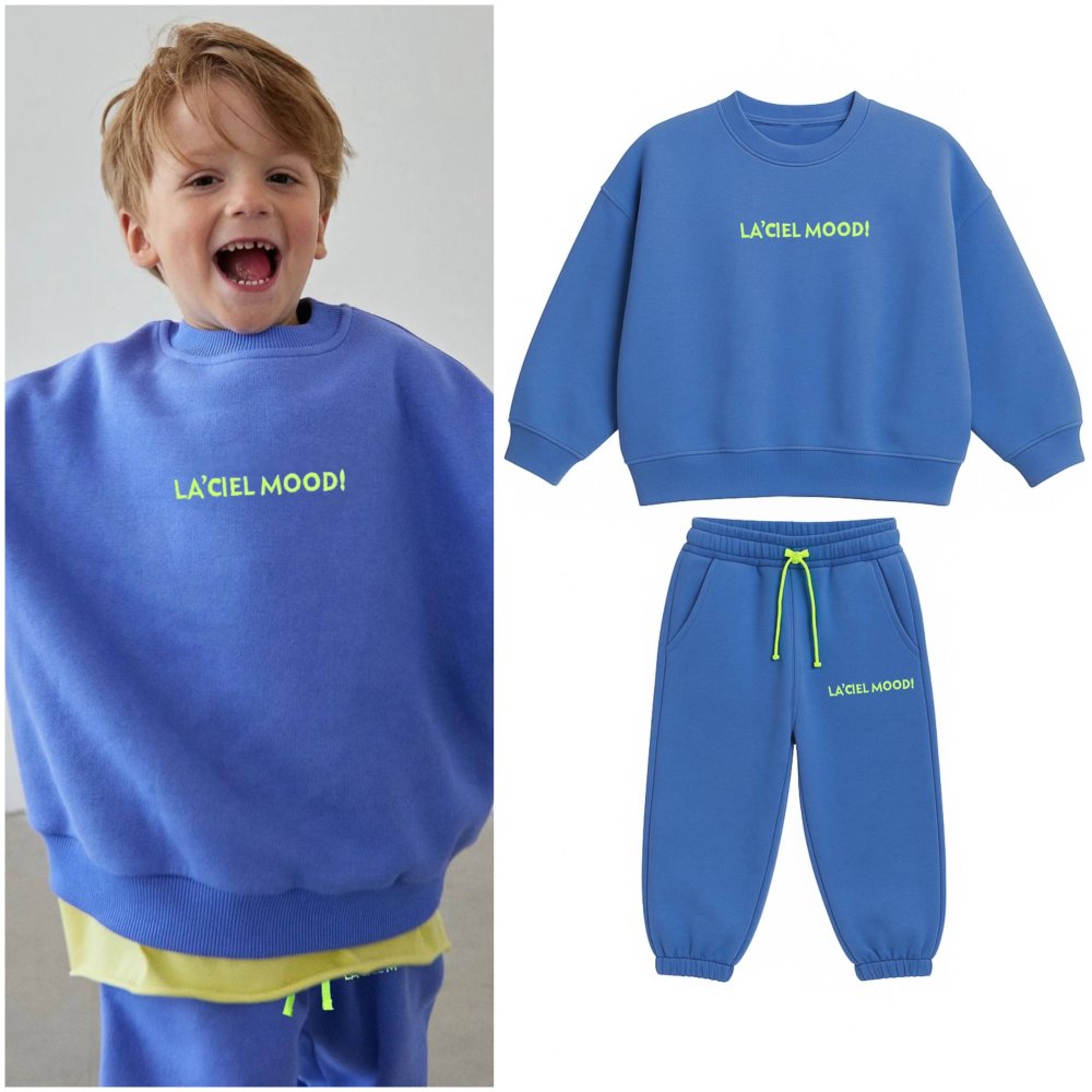 La'ciel Mood 3 İplik Unisex Eşofman Takımı